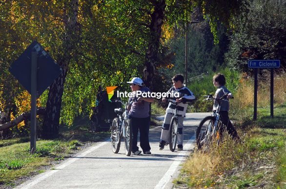 Nueva bicisenda - Villa La Angostura