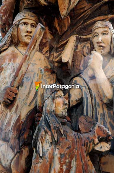 Monumento indígena - Villarrica