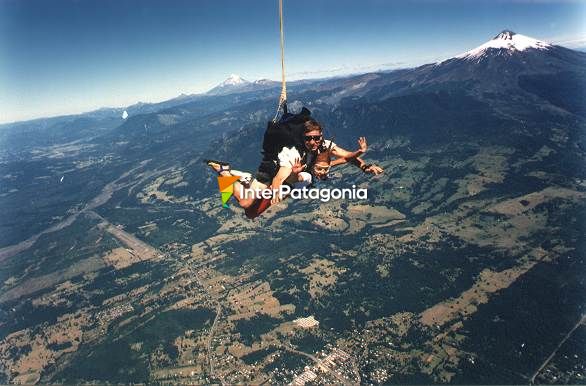 Salto en paracadas - Villarrica