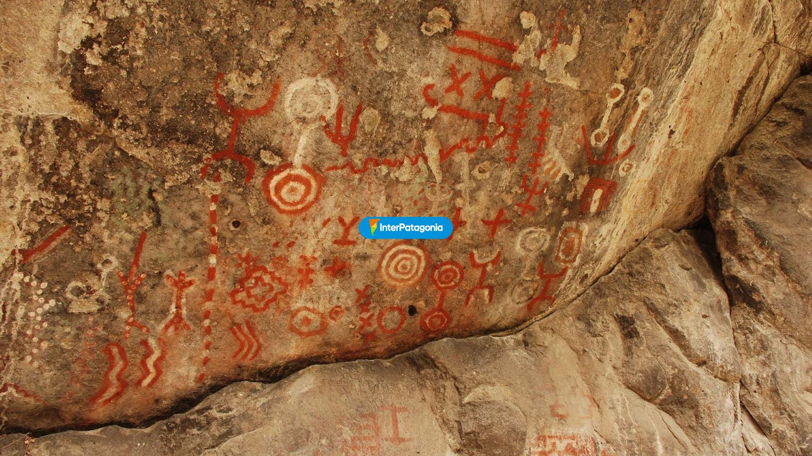 Pinturas rupestres - Villa Traful