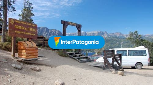 Entrada al mirador del Traful